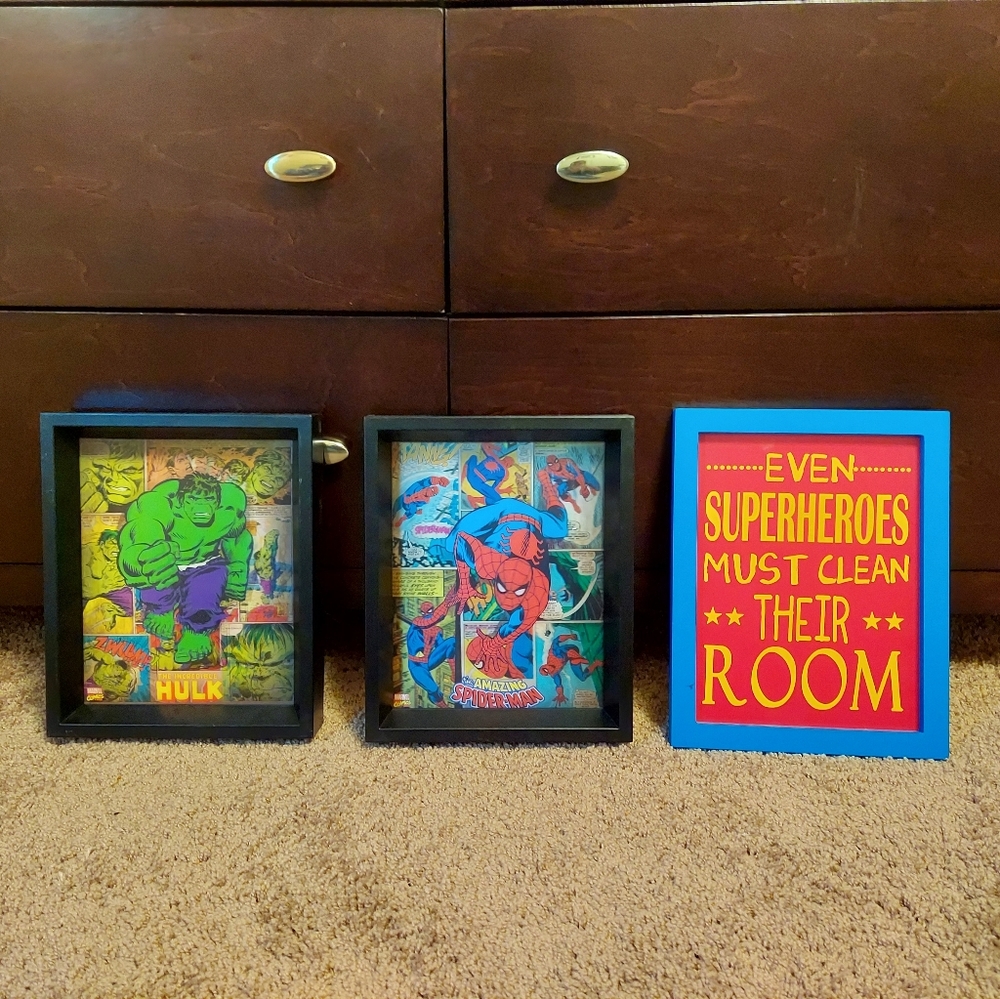 Marvel 3D Wall Decor